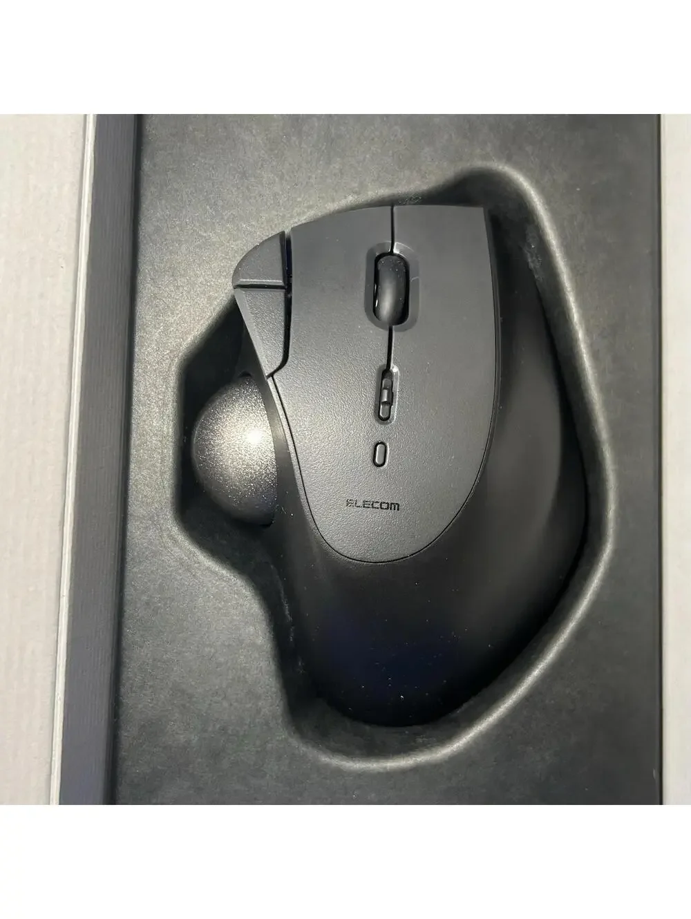 ELECOM Wireless Trackball Mouse Bluetooth IST Bearing Support Thumb Operation